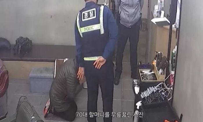 “똑바로 살겠다”...70대 할머니 무릎 꿇린 미용실 점주가 올린 ‘자필 사과문’