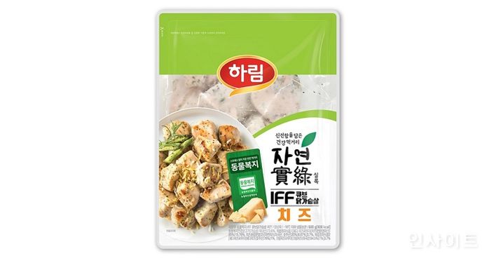 하림, 신제품 ‘자연실록 동물복지 IFF 큐브 닭가슴살 치즈’ 마켓컬리에서 판매