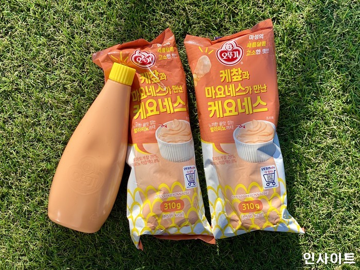 새콤달콤한 케첩에 고소한 마요네즈 황금비율로 섞은 오뚜기 신제품 ‘케요네스’