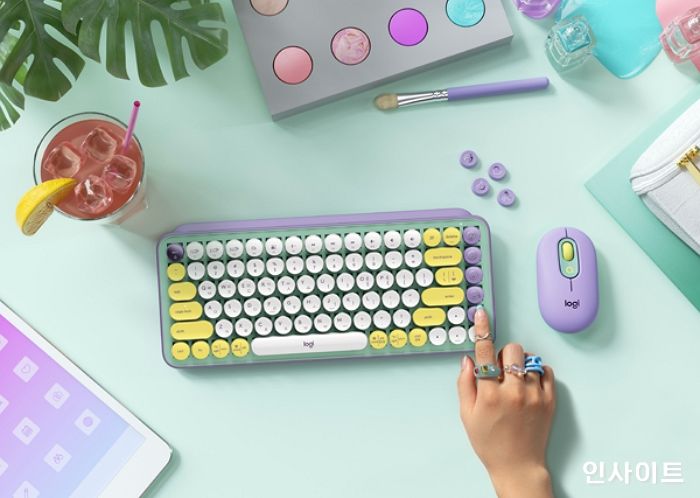 로지텍, 매력 넘치는 이모지 키로 나만의 톡톡 튀는 개성 표현이 가능한 POP Keys 출시