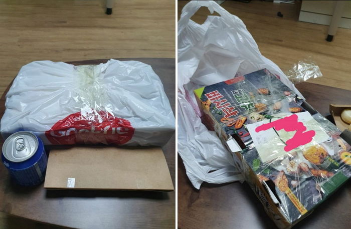 배달원이 못 훔쳐먹게 하래서 치킨 ‘테이핑’ 해줬다가 별점 테러 당한 사장님
