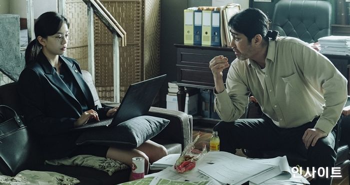 쿠팡플레이 시리즈, ‘어느 날’ 차승원-이설 열띤 회의 현장 공개