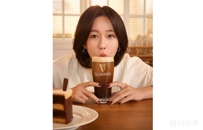 디아지오코리아 기네스, 배우 경수진 광고 모델로 발탁