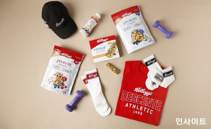 농심켈로그, 데상트와 협업으로 프로틴 시장 공략 강화