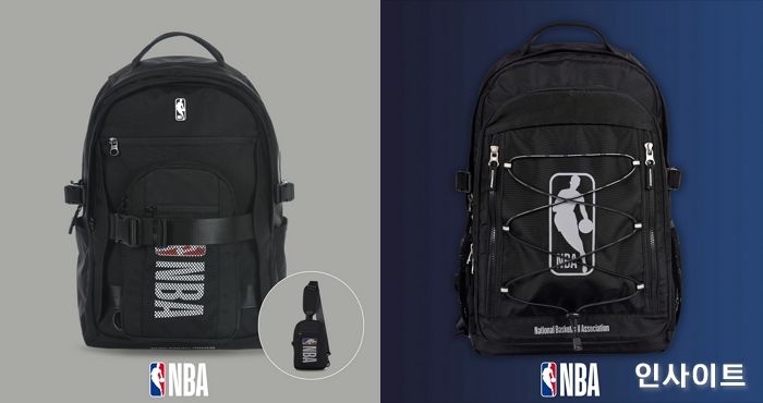 NBA, MZ세대 겨냥 로고맨 백팩 눈길
