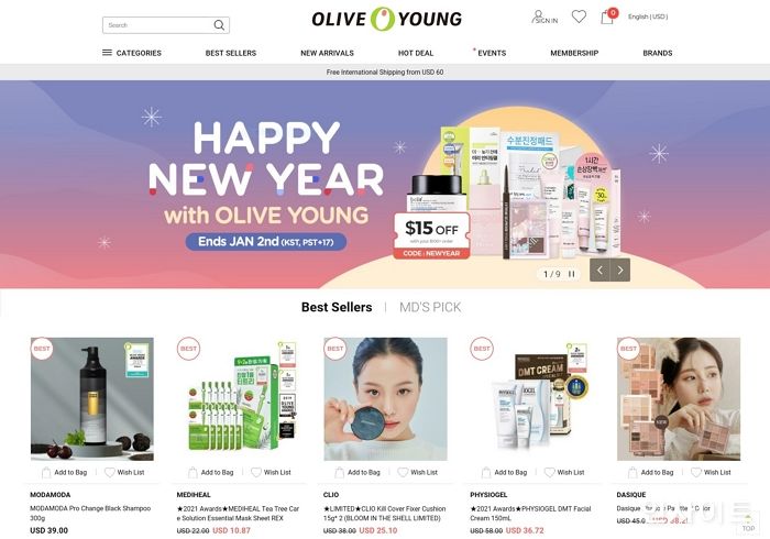 CJ올리브영, K뷰티 허브 ‘글로벌몰’서 100만 해외 팬 모은다