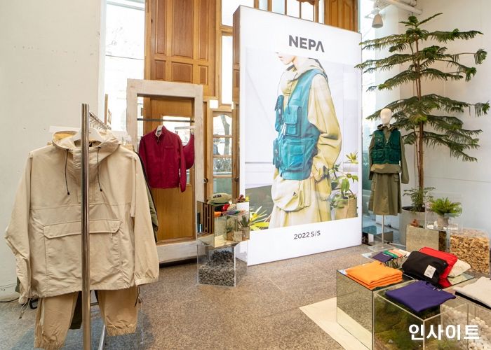 네파, ‘비이커 청담’서 팝업스토어 오픈해 SS 시즌 제품 단독 선공개