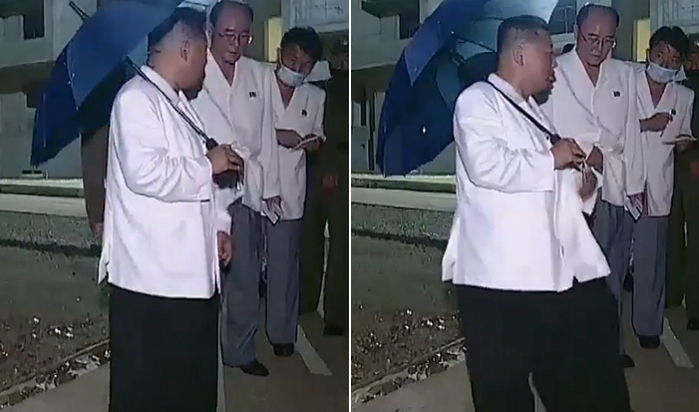 20kg 감량한 북한 김정은, 비틀거리고 계단서 절뚝이는 모습 공개