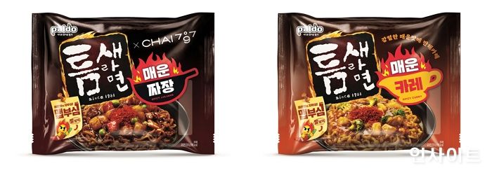 팔도, 강렬한 매운맛의 재탄생 ‘틈새라면 신제품 2종’ 출시