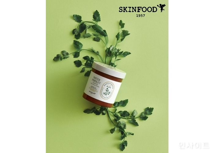 스킨푸드, 청도 한재 미나리 담은 ‘판토테닉 워터 파슬리 클리어 패드 출시