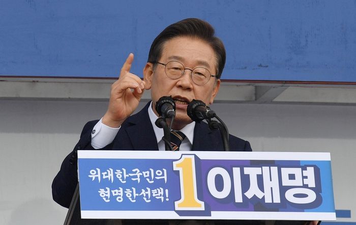 이재명 “당선 즉시 북한에 특사...한반도 전쟁 위협 제거하겠다”