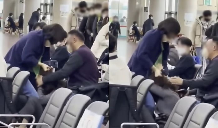 광주공항 폭행 현장 목격자들...‘불륜녀’ 한 마디에 아무도 말리지 않았다