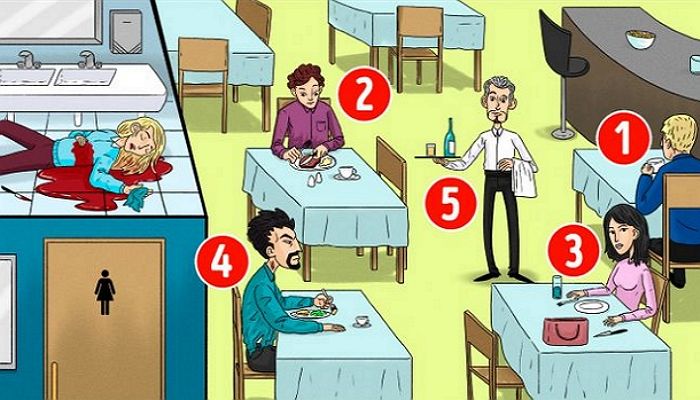 식당 화장실서 ‘살인사건’ 발생...“용의자 5명 중 진짜 범인은?”