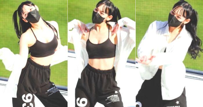 ‘탱크탑+박력 댄스’로 남심 저격한 두산베어스 치어리더 직캠 영상