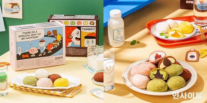 쿠캣, 오롤리데이와 컬래버... 신제품 ‘쿠캣 오롤리쏙찹쌀떡’ 출시