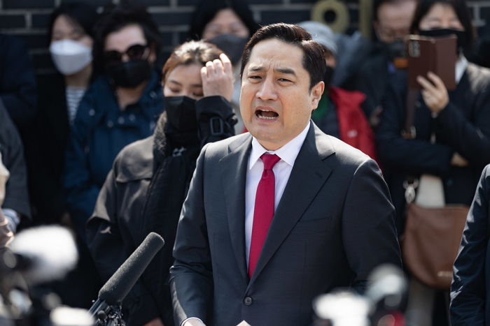 경기지사 출마 선언한 강용석 “박근혜의 꿈 이루겠다”