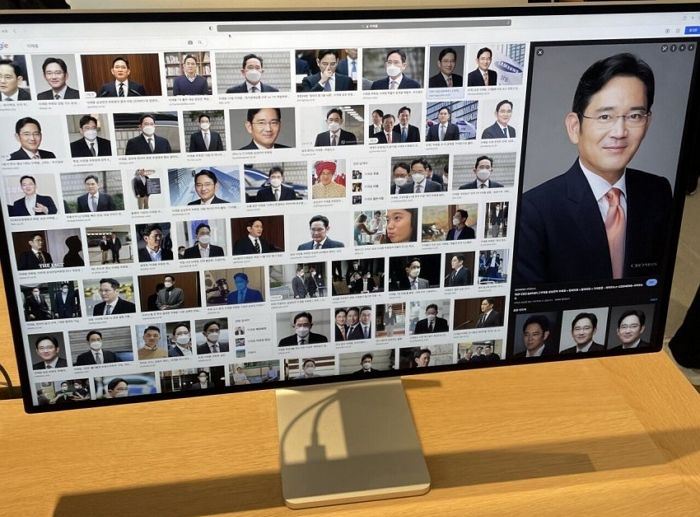 어제(9일) 공식 개장한 ‘애플 명동점’에 깜짝 등장한 삼성 이재용 부회장