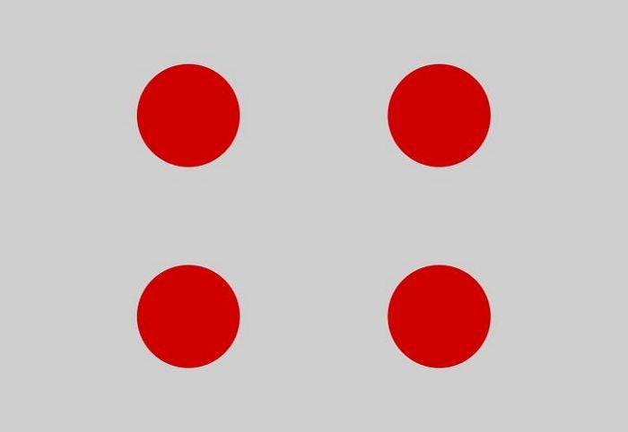 “다음 그림에서 딱 ‘직선 3개’만 그려 4개 점을 모두 연결해 보세요”