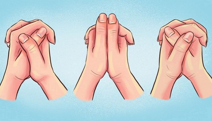 “지금 ‘손깍지’ 껴보세요” 했을 때 손 모양으로 알아보는 당신의 ‘숨은 성격’ 테스트