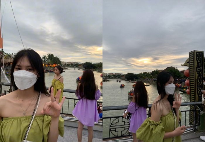 옷가게 언니가 너무 예쁘다고 추천해준 오프숄더 원피스 입고 여행 갔다가 ‘멘붕’ 온 여성 (영상)
