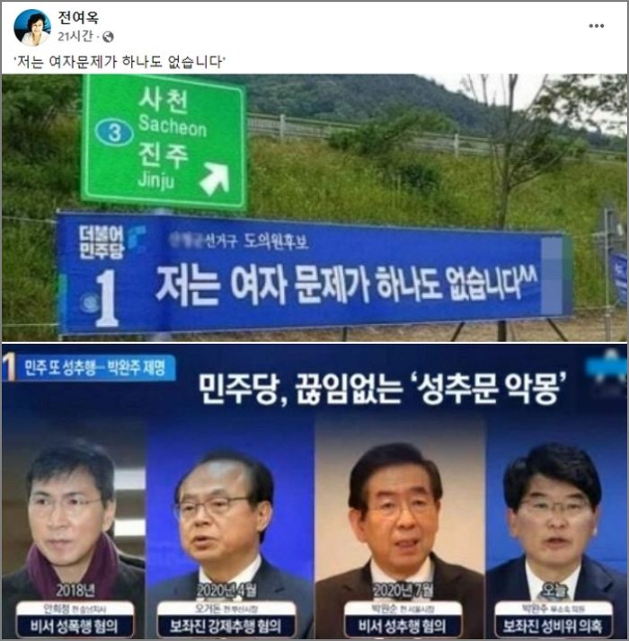 전여옥 “민주당이 ‘M번방’ 된 이유...좌파 운동권 흑역사 때문”