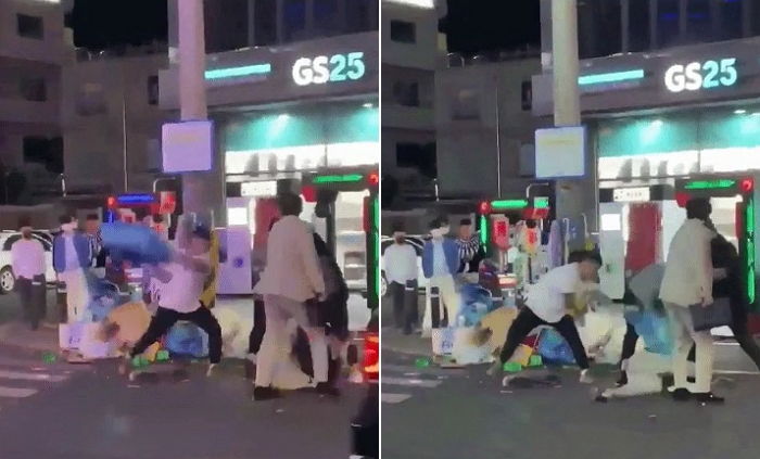 울산 도심 한복판서 시민 집단폭행...경찰, 폭력조직 추종세력 5명 검거