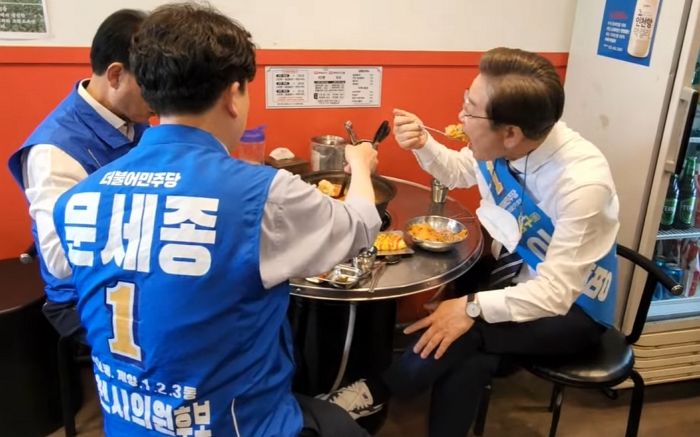 MB의 ‘국밥 먹방’에 도전장 던진(?) 이재명의 ‘김치찌개 먹방’ (영상)