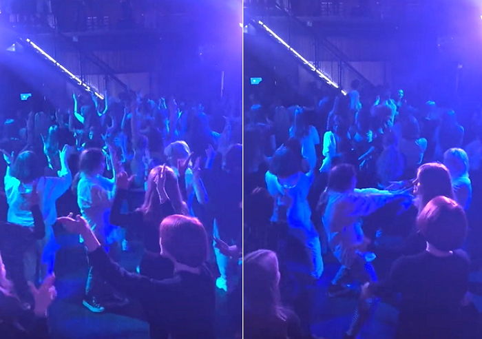 싸이·슈가 ‘That That’ 음악에 맞춰 ‘권총 떼춤’ 추는 클럽 백인 여성들 (영상)