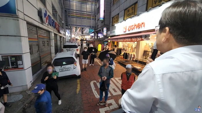 선거 유세 ‘비공개’ 전환한 이재명의 어제(25일)자 유세 현장 상황 (영상)