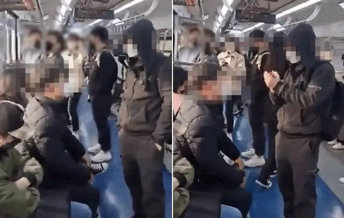 ‘1호선 패륜남’ 4호선까지 진출...“능력 없으니 이 시간에 전철을 타지” 또 막말