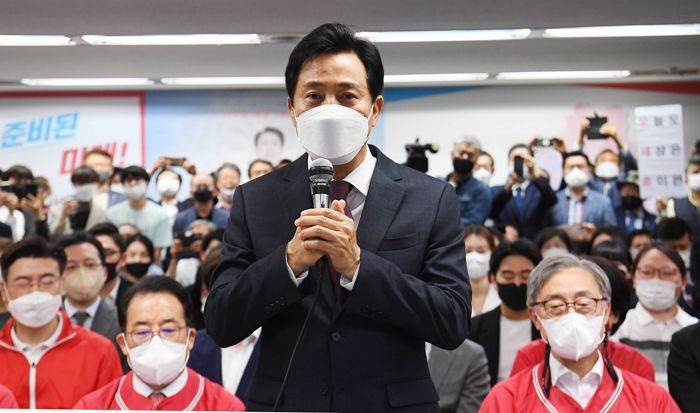 ‘국민의힘’ 오세훈, 지난해 보궐선거에 이어 올해 서울시장 ‘당선’ 확실