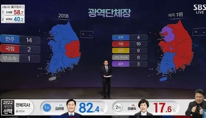 국힘 압승한 출구조사 발표 결과에 ‘20대 사원’ 다 죽이겠단 40대 부장