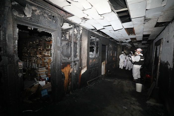 대구 변호사 사무실 방화 사망자 7명 모두 ‘일산화탄소 중독사’ 추정
