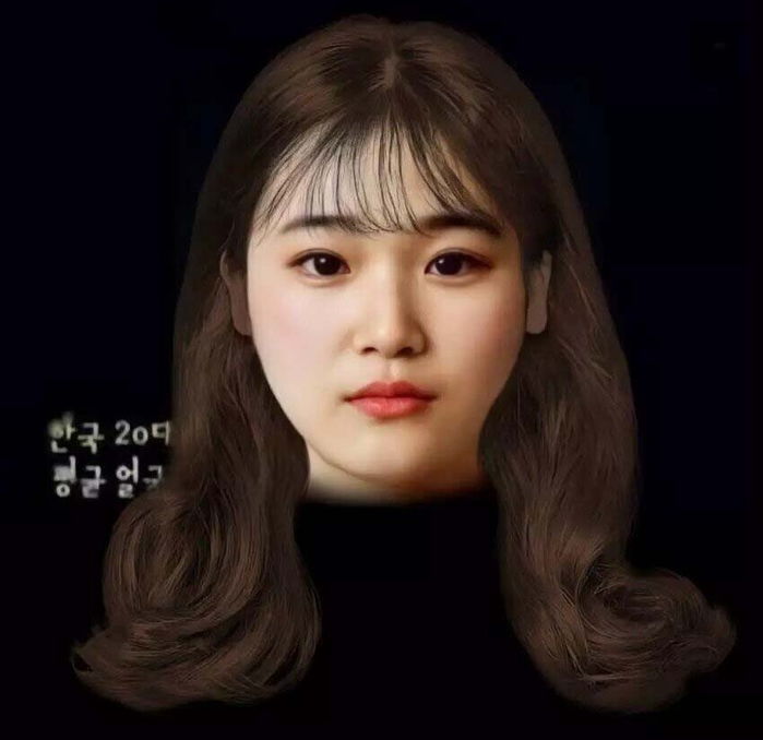 AI가 만든 요즘 20대 여성들의 ‘평균 얼굴’