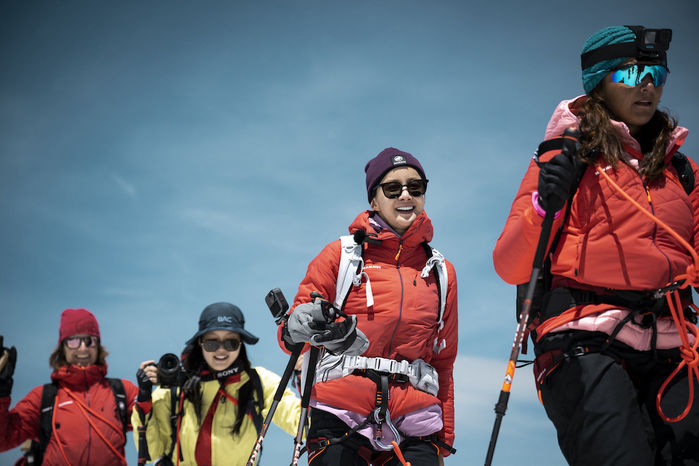 이시영, 세계 기록 보유자 됐다...해발 4164m 스위스 알프스 정복