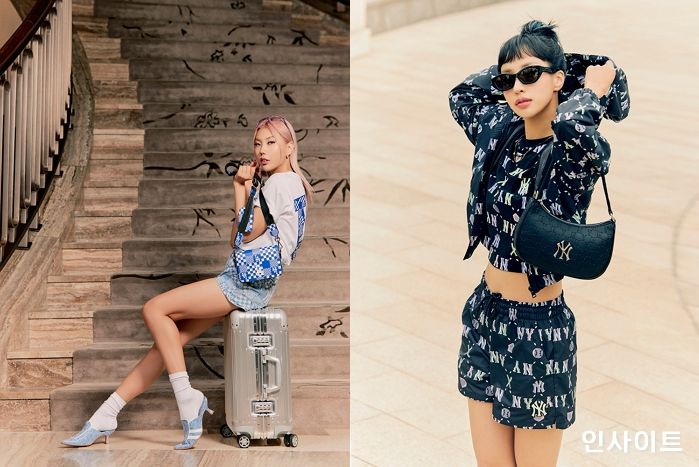 MLB X 야놀자 X 파라다이스시티가 콜라보한 ‘시미즈&리안’ 화보