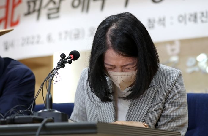서해 피살 공무원 부인 “민주당, 북한 편 같아...양심없는 사람들”