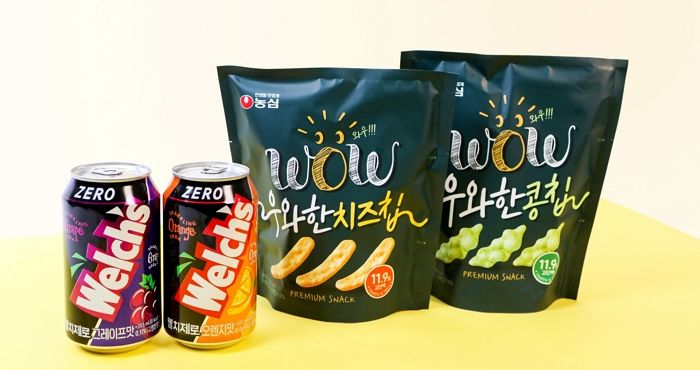 농심 웰치제로·우와한 스낵 예상 밖 큰 호응