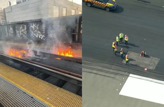 363년 만에 ‘최고 기온’ 육박한 영국, 공항 활주로 녹아 부풀고 철도서 불길 치솟아