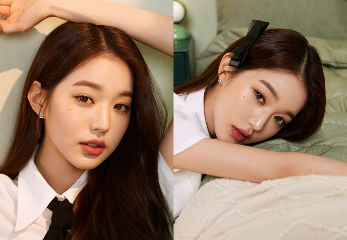 아이브 장원영, 대세 컬러렌즈 하파크리스틴 모델로 활약