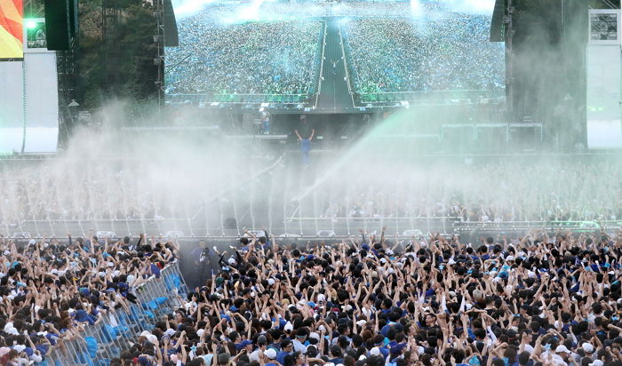 “NO마스크 관람때는 퇴장”...싸이 ‘흠뻑쇼’서 확진자 쏟아지자 강릉시가 내놓은 방역대책