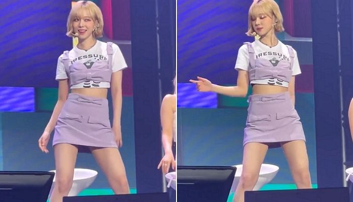 에스파 윈터, 데뷔 2년 만에 열린 첫 대면 팬미팅서 ‘태민-무브’ 완벽 커버 (영상)