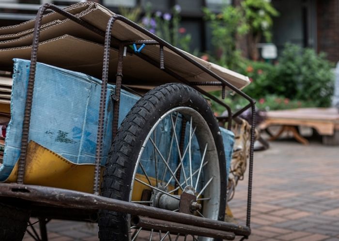 강원 원주서 폐지 실은 손수레 끌던 80대 할머니 차에 치여 숨져