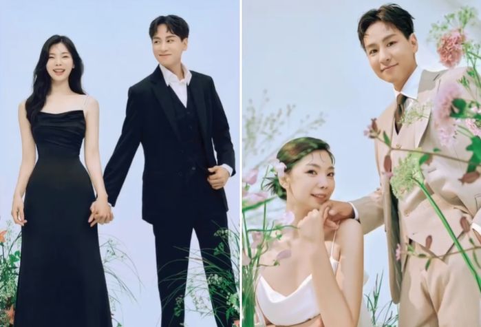 ‘돌싱글즈2’로 만나 다음달 재혼하는 이다은♥윤남기 웨딩 화보 (사진)