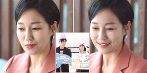 엄마미소 이미지