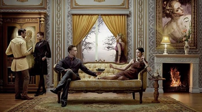 다음 그림에 숨겨진 ‘얼굴 18개’ 다 찾아내면 당신은 ‘눈썰미 천재’