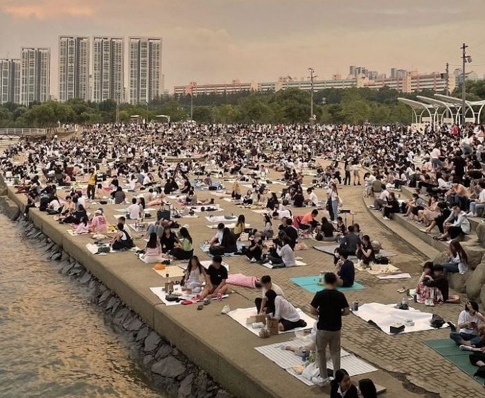 무더위 풀린 지난 주말, 나들이 나온 커플들 다 ‘여기’에 몰려 있었다