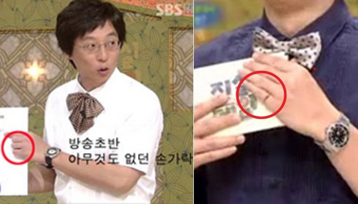 15년 전 방송 중 갑자기 유재석 손에 생긴 ‘반지 미스터리’의 진실