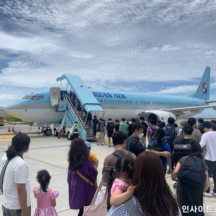 태풍 ‘힌남노’ 북상에 내일(5일) 대한항공 국내선 70편 ‘결항’ 결정