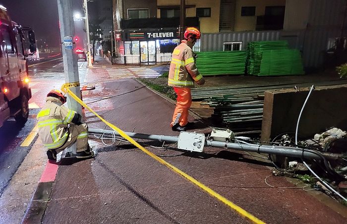 제주 할퀴고간 힌남노, 곳곳에 피해가 속출했습니다